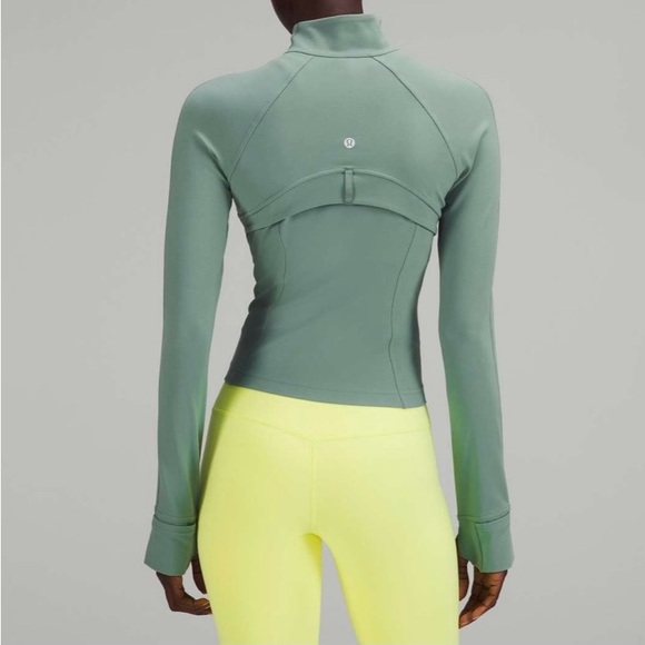 Lululemon Nulu Cropped Define Jacket Tidewater Teal 2 - Picture 2 of 9